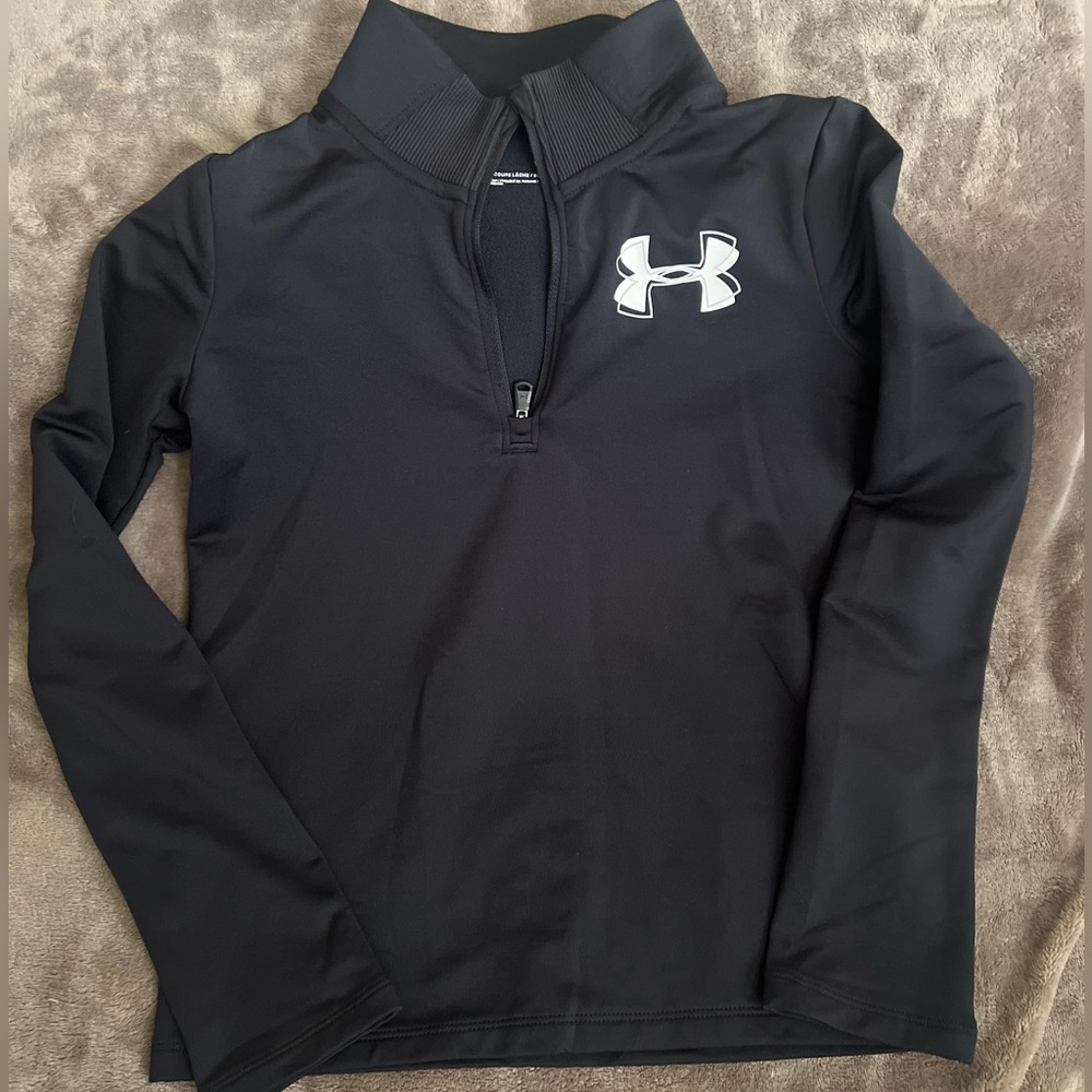 🖤 UNDER ARMOUR.. 3/4 Zip-Pullover… Never Worn.. Size YM